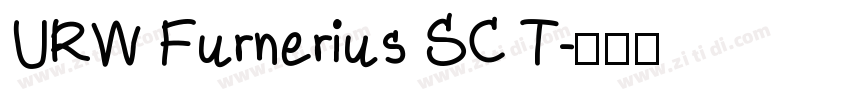 URW Furnerius SC T字体转换